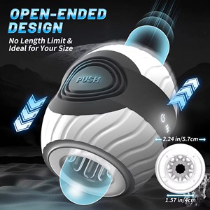 Máquina Masturbadora Automática Tron de Apertura Libre, Entrenamiento con <span class=keywords><strong>Manos</strong></span> <span class=keywords><strong>Libres</strong></span>, Copa de Masturbación Masculina Automática, Juguete Sexual Oral para Hombres - Product Image 4