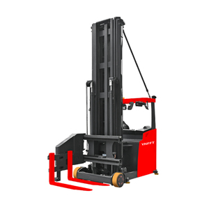 <span class=keywords><strong>Chariot</strong></span> <span class=keywords><strong>élévateur</strong></span> électrique VNA 3 voies pour allées très étroites, capacité 1,6t, avec poste de conduite assis - Product Image 4
