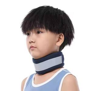 어린이 전방 기울기 교정기를 위한 조절 가능한 스폰지 목 보호대 목 통증 완화 피로 견인 교정기 유형 - Product Image 3