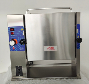 Tostadora Comercial Vertical de Cadena para Panes de Hamburguesa, Máquina Automática para Tostar Pan de Hamburguesa para Restaurantes de Comida Rápida - Product Image 3