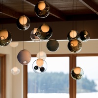 2025 nordique minimalisme Design couleur Art LED suspension forme longue pour salon chambre ou bar décor usage résidentiel