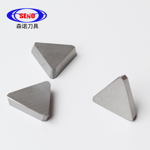 Zhuzhou CNC gia công chèn <span class=keywords><strong>tpkn</strong></span> thức ăn cao công cụ CNC phay cắt carbide chèn cho thép không gỉ và thép - Product Image 1