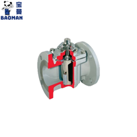 Vannes d'alkylation Flowserve Durco G4BZ-HF Marathon Sleeveline HF non lubrifiées, à haut cycle et à faibles émissions, pour les fluides gazeux