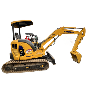เครื่องขุดดินขนาดเล็กแบบใช้แล้ว Pc35Mr Pc35ตีนตะขาบไฮดรอลิกญี่ปุ่น3.5ตัน Pc35Mr Pc35 Komatsu - Product Image 1