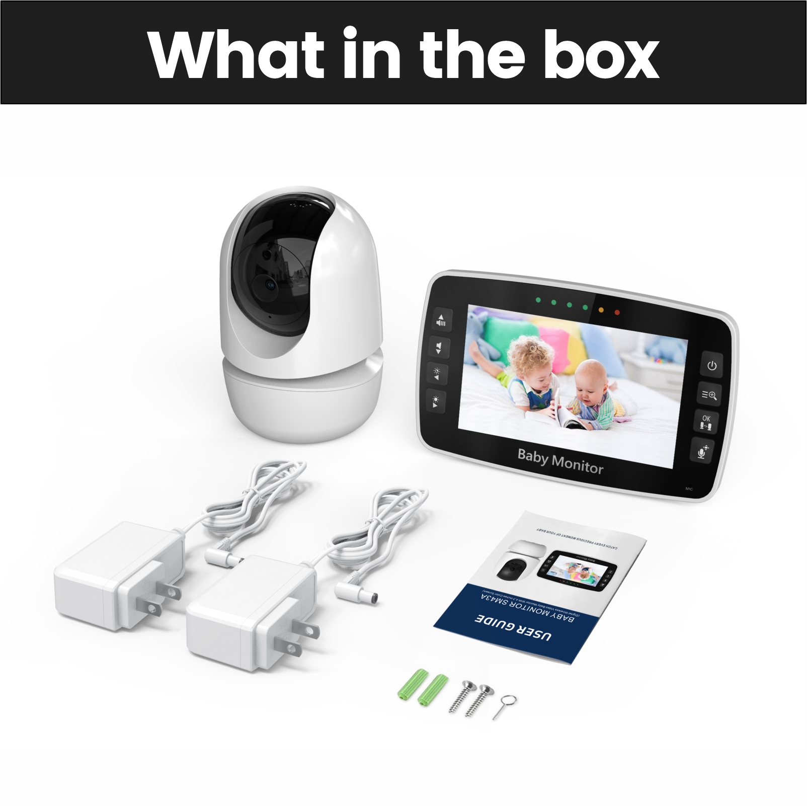 baby monitor with 4.3" NEW good quality cheap price CE FCC, Baby Monitor manufacturer, baby monitor factory