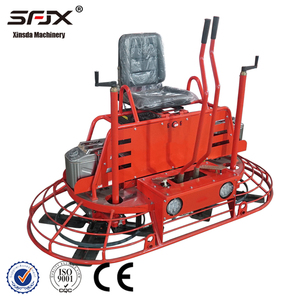 Talocheuse à béton autoportée Xinsda Machinery, moteur essence 24 CV, design compact, machine de construction - Product Image 1