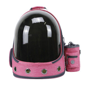 Factory direct supply of portable <b>cat</b> <b>backpacks</b>, space bags, pet bags, panoramic transparent <b>cat</b> shoulder bags, large capacity. - Product Image 5