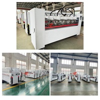 Línea de Producción de Cartón Corrugado de 3 Capas, 1600 mm, Procesamiento de Precisión, Equipo de Calentamiento con Motor Eléctrico para Cartones