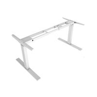 Cadre de bureau électrique ergonomique à hauteur réglable, double moteur