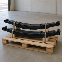Nouvelle suspension à ressorts à lames pour camion, 13 lames, robuste, pour remorque, en acier, pièces automobiles personnalisées JieFang