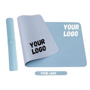Full Color Logo Pu Leather <b>Desk</b> <b>Large</b> Size Anti-Scratch Keyboard Laptop Waterproof Mat Gaming Mouse Pad Custom Promotional Gifts - Product Image 1