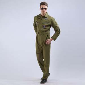 Tout nouveau <span class=keywords><strong>pilote</strong></span> amélioré Costume de jeu de rôle Ensemble d'uniformes une pièce pour hommes - Product Image 6