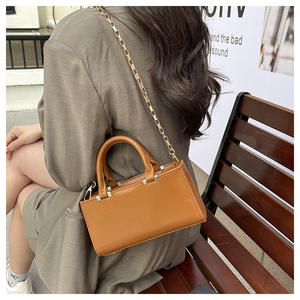 Bolso para axilas Vintage más vendido para ir de compras, trabajar, nuevo bolso de mano de cuero Premium Sense para mujer, bandolera de hombro para axilas - Product Image 2