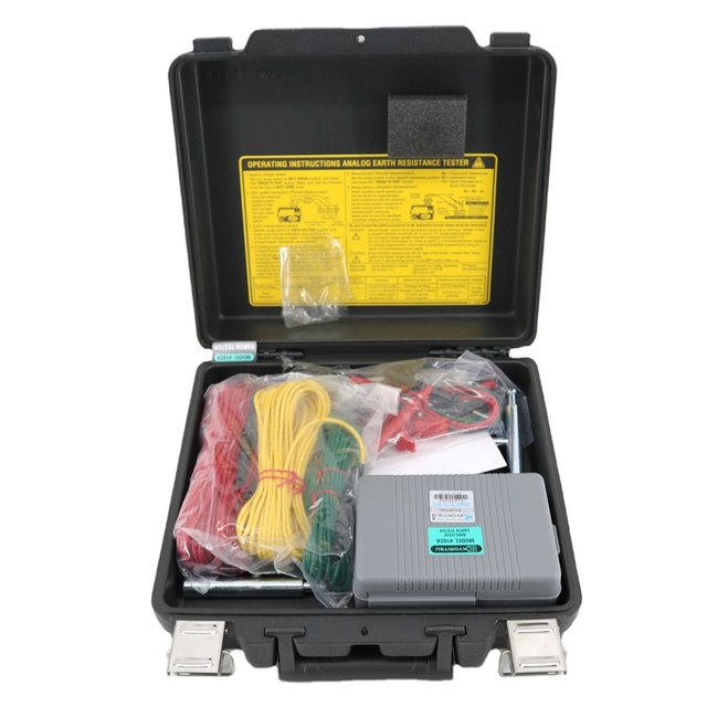 Kyoritsu 4102A-H Resistance Meters 0 - 1200 Ohm Earth Testers Ground Resistance Gauge