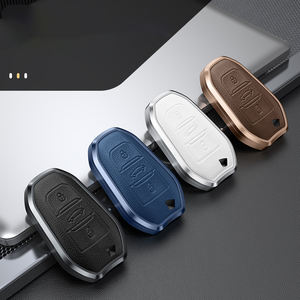 Porte-clés de voiture en aluminium pour Peugeot 208 307 301 308 307 408 508 2008 3008 4008 5008 RCZ pour Citroën <span class=keywords><strong>C4</strong></span> C3 C6 C4L <span class=keywords><strong>Picasso</strong></span> DS3 DS4 - Product Image 1
