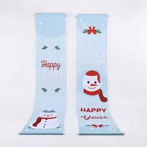 ธงแขวนตกแต่งหน้าต่าง ผนัง ประตู สำหรับเทศกาลคริสต์มาส ฮาโลวีน ออกแบบเองได้ - Product Image 1