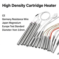 Cartouche chauffante avec thermocouple 220V, élément chauffant en acier inoxydable haute densité