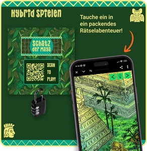 Scatola Puzzle <span class=keywords><strong>Escape</strong></span> <span class=keywords><strong>Room</strong></span> Stile Avventura nel Tempio, Cubo in Cartone, Idea Regalo Creativa, Confezione per Caccia al Tesoro, Scatola per Compleanno - Product Image 4