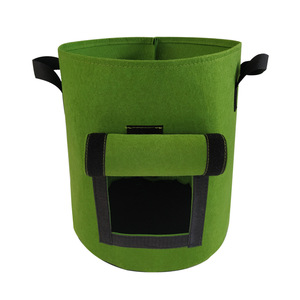 Cina vendita calda 5 galloni riutilizzabili e durevoli sacchetti di coltivazione di patate eco-friendly giardino piantando feltro coltivano vasi per la casa e vivaio - Product Image 6