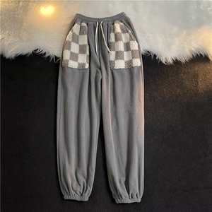 Pantalon de jogging décontracté en coton pour homme, couleur unie, grande taille, avec taille élastique – Offre spéciale - Product Image 5