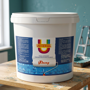 Pintura de Emulsión para Interiores 14kg, Revestimiento Acrílico a Base de Agua para Paredes de Concreto, Ladrillo y Yeso, Excelente Cobertura con Rodillo - Product Image 3