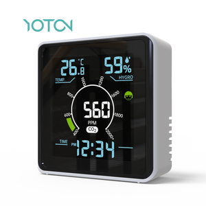 휴대용 CO2 모니터 LCD 디스플레이 실내 공기질 측정기 모델 YT6920 PM2.5 TVOC <span class=keywords><strong>NO2</strong></span> 습도 감지 IP65 온도 범위 - Product Image 1