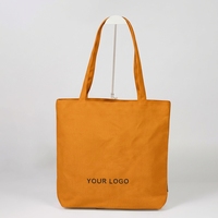 Sac fourre-tout en toile lavable et réutilisable avec impression personnalisée de la marque, tissu robuste et résistant pour les marchés fermiers et les courses quotidiennes
