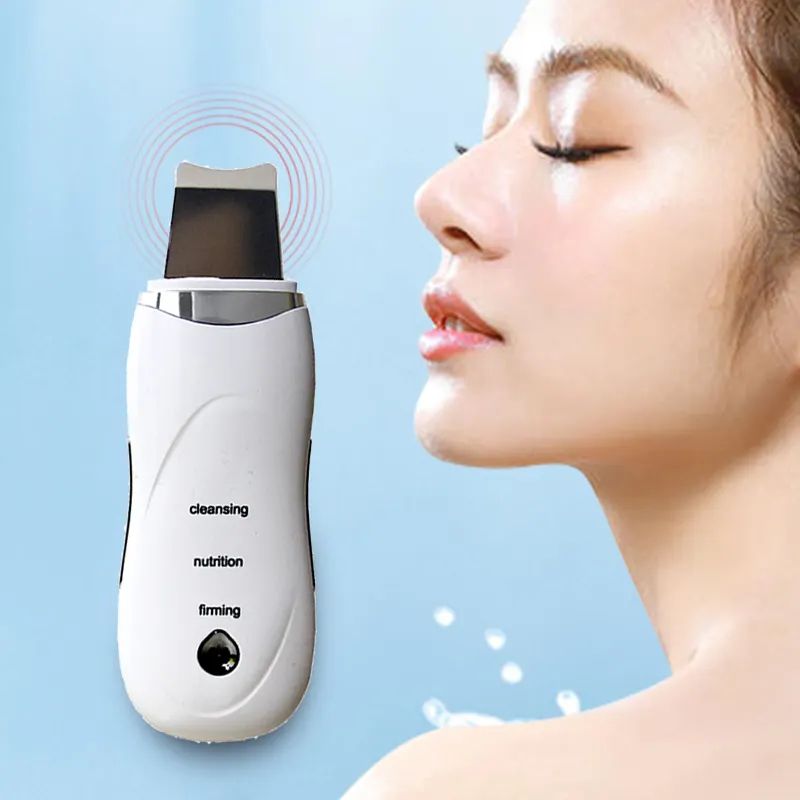 Factory Face Deep Wash Cleaning facial professional multifuncional sonic vibration Skin Scrubber spatula