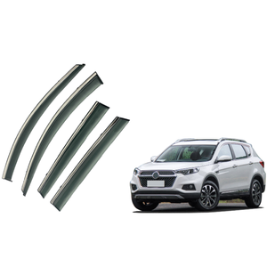 Injection Window Visors Rain Guards for Dongfeng Fengdu MX5 | Side Window Deflectors Custom Fit Auto Accessories - Product Image 1