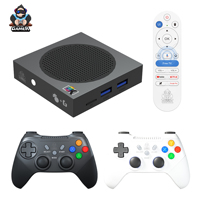 Boîtier TV de jeu Android G8max en promotion, double système H618 HD Quad-Core Wi-Fi 6 8K avec manette de jeu