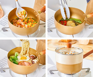 3 Ply Stainless Steel Diecasting Honeycomb Detachable Handle Palm Restaurant German <b>Cookware</b> - Product Image 4