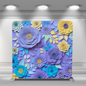 Funda de almohada de tensión, 8x8 telón de fondo de tensión de tela, soporte plegable para fotomatón - Product Image 6