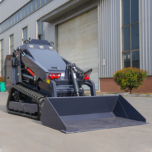 Gratis pengiriman EPA solar Skid Steer Loader semua medan Crawler Mobile Skid Steer Loader hidrolik mengangkat selip Steer Mini - Product Image 2