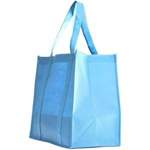Fabricant de sacs de courses personnalisés avec logo, sacs de courses réutilisables imperméables tissés pour les supermarchés français Intermarché - Product Image 5