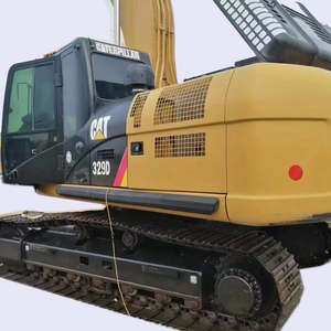 รถขุดตีนตะขาบรถมือสอง CAT329 29ตันได้รับการรับรอง CE พร้อมถังเครื่องจักรจากญี่ปุ่น - Product Image 1