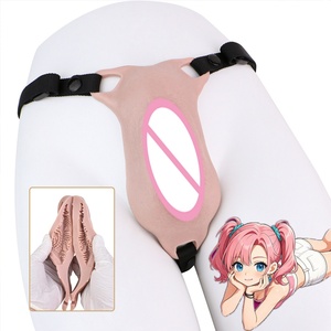 FAAK-G1166 Parche Vaginal Insertable con Cinturón Ajustable para Uso Prolongado, Pantalones de Silicona Penetrable con Canal Vaginal Realista para Personas Transgénero - Product Image 1