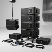 Système de sonorisation professionnel Line Array pour scène, enceintes PA pour concerts, spectacles et événements.