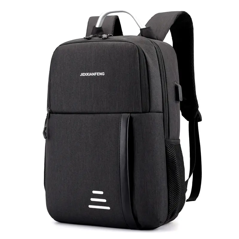 Popular business shoulder waterproof creative double shoulder USB Charge backpack