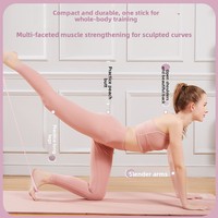 Corde de traction pour le dos en forme de 8, bande élastique TPE pour l'ouverture des épaules, la posture, le yoga, l'entraînement physique à domicile