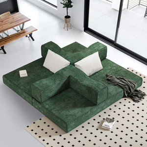 Modern Style Rolled Package <strong>Sofa</strong> Bed Waterproof Foldable Memory Foam Vacuum <strong>Compressed</strong> <strong>Sofa</strong> for Living Room - Product Image 5