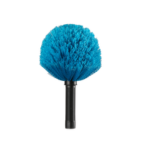 Plumeau télescopique en microfibre à longue portée avec manche en aluminium, outils de nettoyage de fenêtres réglables de 3,6 à 7,2 m pour le nettoyage des plafonds et domestique