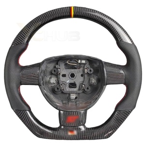 พวงมาลัยกีฬาคาร์บอนไฟเบอร์แท้  หุ้มหนัง Nappa  ปรับแต่งได้  สำหรับ Focus II MK2 MK3 ST RS CC XR5 Turbo  แบบ <span class=keywords><strong>3</strong></span> ก้าน - Product Image 1