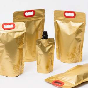 Pochette debout avec bec verseur, résistante à l'humidité, pour vin, 220 ml à 2,5 L, emballage de boissons en aluminium - Product Image 3