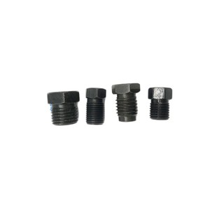 Brake Hose Fittings 3/8-24UNF Black Zinc Tube Nuts For Auto Brake Repair - Product Image 5