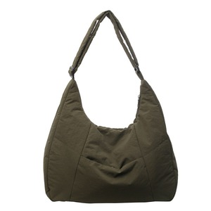 Sac bandoulière pour femme, nouveau style automne/hiver 2025, grande capacité, rembourré en coton, simple, élégant, sac fourre-tout polyvalent - Product Image 2