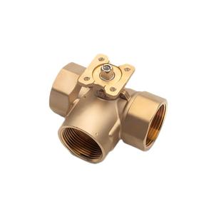 Chất lượng cao 12V 24V DC 2/3 cách thông minh mini RS485 van động cơ điện hoạt động điều khiển nước dòng chảy Brass điện bóng van - Product Image 5