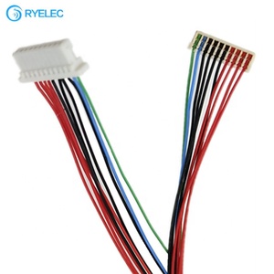 Conector de 10 pines con paso de 1.0 mm con arnés de cableado a presión ACES 91209-01011 a SHR-10V-S - Product Image 3