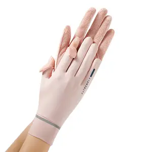 Лидер продаж, полный палец UPF 50 + анти УФ солнцезащитный крем для рыбалки походов на открытом воздухе спортивные перчатки с сенсорным экраном дышащие перчатки