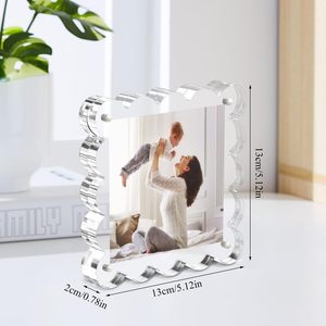 Custom Double Sided Magnetic Thicker Frameless Photo <strong>Frame</strong> Design Clear Picture <strong>Frames</strong> 5x7 Acrylic <strong>Frame</strong> Display - Product Image 4
