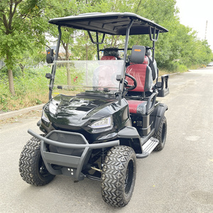 Voiture de <span class=keywords><strong>golf</strong></span> électrique 3-4 places avec siège de luxe Batterie 60V 4X4 - Product Image 2